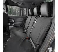 To Fit Land Rover Defender 110 Seat Covers 2020 On Rear Set | Waterproof & Heavy Duty, Airbag Compatible, Easy To Fit - Tailored Rear Bench Black