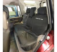 To Fit Land Rover Discovery 2 TD5 Seat Covers 1998-2004 Full Set | Waterproof & Heavy Duty, Airbag Compatible, Easy To Fit, Personalisation Available - Tailored Front & Rear Black
