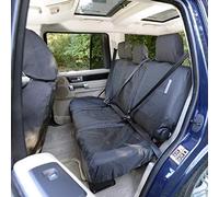 To Fit Land Rover Discovery 3 Seat Covers 2004-2009 Rear Set | Waterproof & Heavy Duty, Airbag Compatible, Easy To Fit - Tailored Rear Bench Black