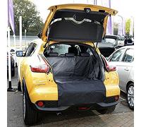 To Fit Nissan Juke Boot Liner 2010-2014 | Tailored Car Boot Protector, Dog Boot Mat With Rear Bumper Cover, All Weather, Raised Floor, Black