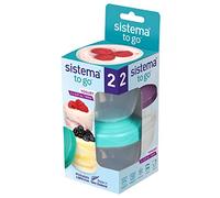 To Go Collection Yogurt Food Storage Containers, Pack of 2