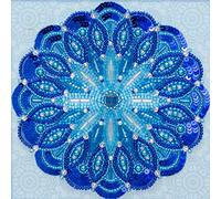 "to Good Luck!" Beads Embroidery kit; Contemporary Embroidery; Gift idea; Needlepoint Design; Decor; Seed Beads Preciosa;