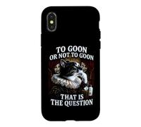 To Goon Or Not To Goon That Is The Question Thinking Cat Case for iPhone X/XS