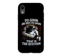 To Goon Or Not To Goon That Is The Question Thinking Cat Case for iPhone XR