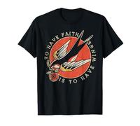 To Have Faith is to Have Wings, Old School, Swallow Tattoo T-Shirt