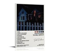 To Hell With It PinkpantheressModern High-definition Printed Multi Scene Home Decoration for Waterproof Wall Paintings in Living Rooms Bedrooms Offices And Bathrooms08x12inch(20x30cm)Frame-style