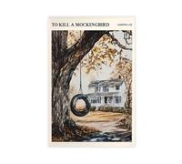 To Kill A Mockingbird Poster Canvas Poster Bedroom Decor Landscape Office Room Decor Gift 20x30inch(50x75cm)