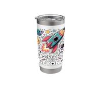 to Kindergarten and Beyond Space Adventure Kids Stainless Steel Insulated Tumbler