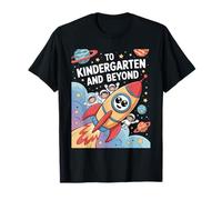 to Kindergarten and Beyond Space Rocket Astronaut Kids T-Shirt