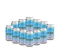 To Øl IMPLOSION Alcohol Free Lager 330ml Cans - 0.5% ABV (12 Pack)