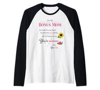 to My Bonus Mom from Son for Stepmom Raglan Baseball Tee