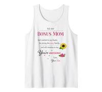 to My Bonus Mom from Son for Stepmom Tank Top