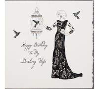 To My Darling Wife - Handmade Birthday Card - S37