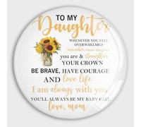 to My Daughter Fridge Magnets Cute Magnets Positive Motivational Glass Funny Magnets Decor For Whiteboard Crafts Fridge Office Classroom
