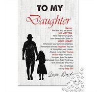 To My Daughter From Dad 1000-Piece Jigsaw Puzzle for Adults, 70x50cm/1000pcs, Fresh Winter Hobby, Quiet Evening Activity And January Evenings