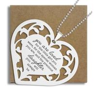 to My Daughter Heart Ornaments “You are Loved” Sentimental Gift from Mom or Dad Keepsake for Girls, Teen, Adult Daughter Birthday, Graduation, Christmas Hanging Ornaments S2X35