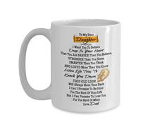To My Daughter I Want You To Believe Deep In Your Heart Mug To My Daughter Coffee Mug From Dad 11oz Or 15oz Mug