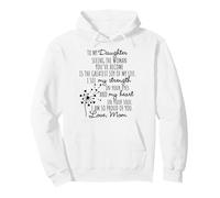 To My Daughter Seeing The Woman You've Become Proud Mom Pullover Hoodie