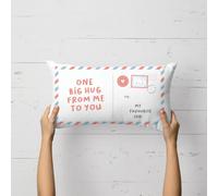 To My Favourite Son Rectangular Cushion - 30x50cm - Soft Touch