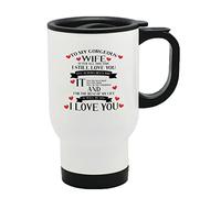 to My Gorgeous Wife Thermal Travel Mug Flask Coffee Tea Mug 687