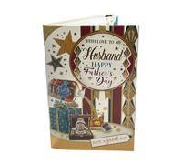 To My Husband Gifts Design Father's Day Boxed Card