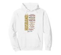 To My Husband Love Partner Best Friend Romantic Wife Quote Pullover Hoodie