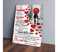 To My Husband The Day I Met You I Have Found My Soul Love Couple Canvas Prints