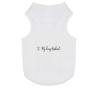 'To My Loving Husband' Pet Dog/Cat T-Shirt (PT00143627)