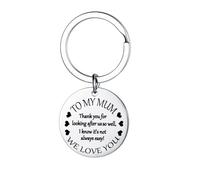 To My Mum Keyring Mothers Day Gifts for Mum Gifts Thank You Gifts for Mum Birthday Gifts from Daughter Son I Love You Gifts for Mum Mummy Mother Keyring Mum Christmas Appreciation Gifts Mum Present