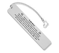 To My Niece Gifts: Aunt's Bookmarks for Niece's Birthday, Graduation, Back to School & Christmas - Inspirational Reading Gifts