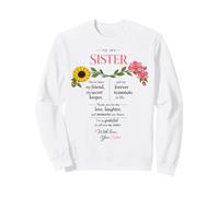 To My Sister Secret Keeper Forever Birthday Gifts mother day Sweatshirt