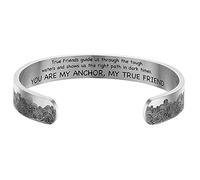 To My Smokin' Hot Woman Wave Cuff Bracelet, DIY Lettering Titanium Steel Open C-Shaped Bracelet for Women Girl