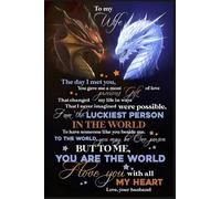 TO MY WIFE DRAGONS I LOVE YOU Notebook Perfect: Diary, Matte Finish Cover, Lined College Ruled Paper, Planner, Notes, 120 Lined Pages 6 x 9 Inch