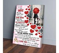 To My Wife The Day I Met You I Have Found My Soul Love Couple Canvas Prints