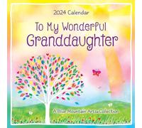 To My Wonderful Granddaughter 2024 Calendar