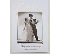 To My Wonderful Mum And Dad On Your Wedding Anniversary Card