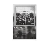 To Pimp A Butterfly - Music Album Poster Canvas Poster Bedroom Decor Landscape Office Room Decor Gift 24x36inch(60x90cm)