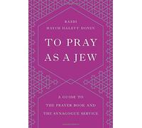 To Pray as a Jew: A Guide to the Prayer Book and the Sy - Paperback NEW Donin, H