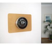 To Replace Included Wall Plate, Google Nest Thermostat 3rd Generation, Wall Plate, Cover Plate, Wall Cover Plate (Gold, Large)