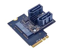 To SATA3.0 Expansion Card Hard Disk Adapter Card JMB582 Chip KEY A + E WIFI M.2 To Converter PCI-E3.0 Card Port Expansion Card