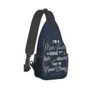 to Save Time Assume That I'm Never Wrong Crossbody Chest Bags Math Pockets Travel Pack Messenger Sports Teens Shoulder Bag