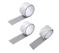 To Size Window Screen Repair Tape, 3 Rolls 5cm X 2m Polyurethane Mesh Tape for Torn Door Mending, for Everyday Home Care Window Screen Repair Mending Mesh Roll Kits for or Doors Cut to Size Home Care