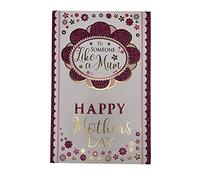 To Someone Like A Mum Glitter Flower Design Mother's Day Card