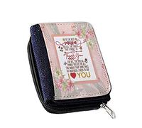 to The Best Mum for All The Times I Love You Mother’s Day Thanks Giving Women’s Denim Coin Wallet, Mum’s Purse, Gift Purse Wallet.