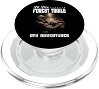 TO THE FOREST TRAILS ATV ADVENTURES rural workhorse woods PopSockets PopGrip for MagSafe