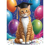 To the Graduate I’m so Purr-oud of: Glossy cover, 110 lined pages, 7.5" x 9.25”