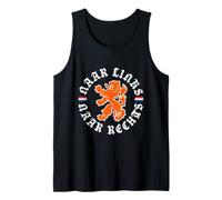 to The Left to The Right Netherland Chant Vintage Lion Tank Top