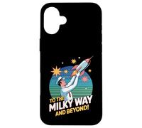 To The Milky Way and Beyond Design Case for iPhone 16 Plus