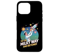 To The Milky Way and Beyond Design Case for iPhone 16 Pro Max
