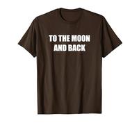 to The Moon and Back T-Shirt, Men, Brown, 3XL